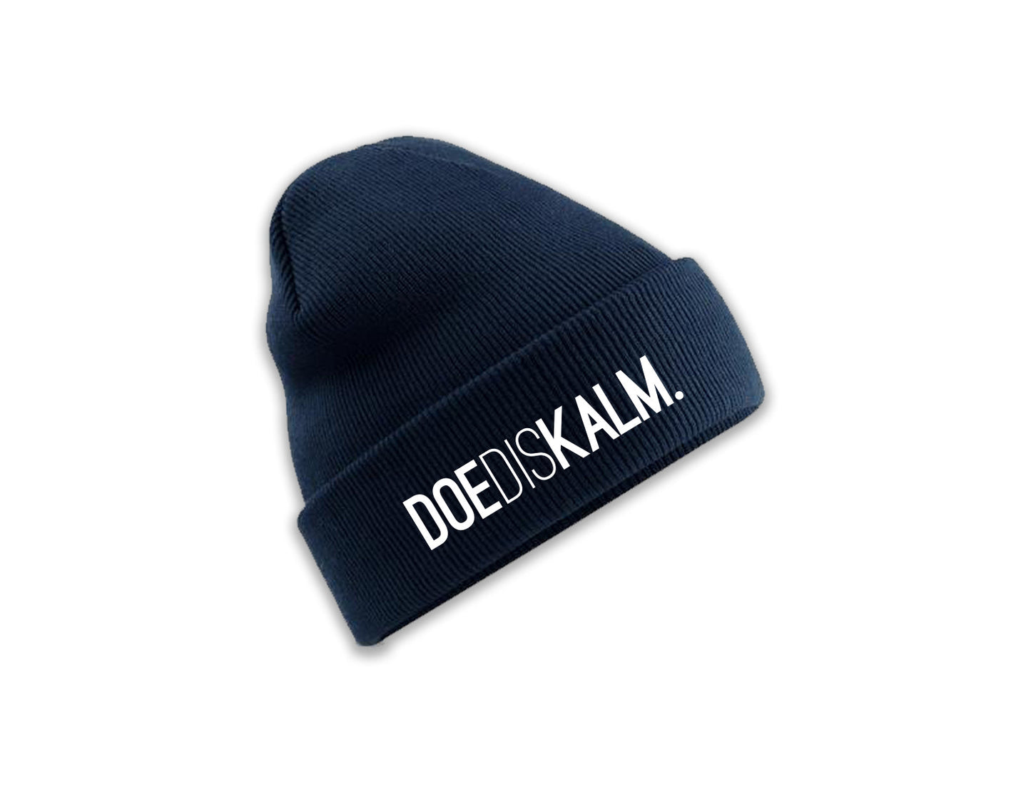 Muts • DOEDISKALM. • Donkerblauw