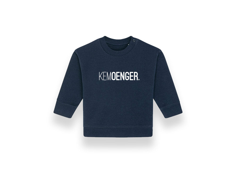Baby trui • KEMOENGER. • Donkerblauw