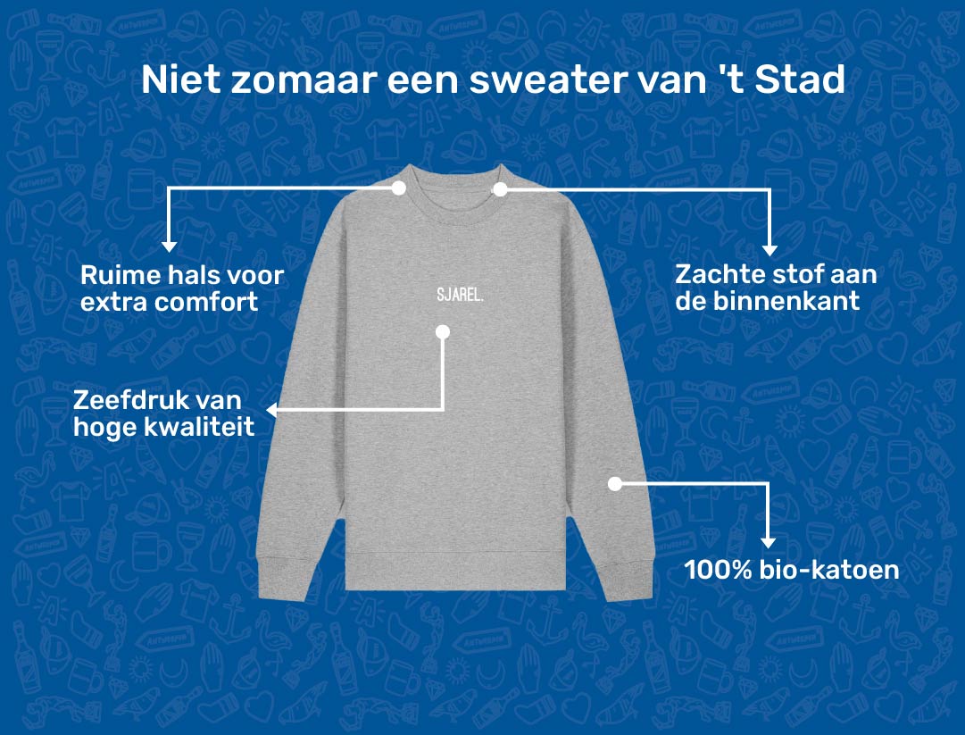 USP card SJAREL Sweater voor volwassenen van KLEIR.