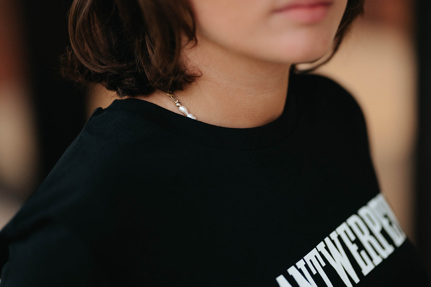T-shirt • Van Antwerpen • Zwart • Unisex