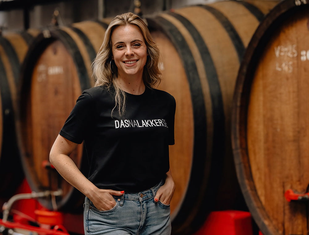 T-shirt • DASNALAKKERSE. • Zwart • Unisex