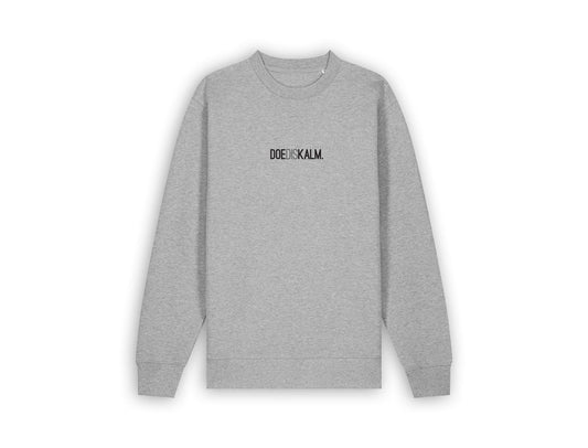 Sweater • DOEDISKALM. • Grijs • Unisex