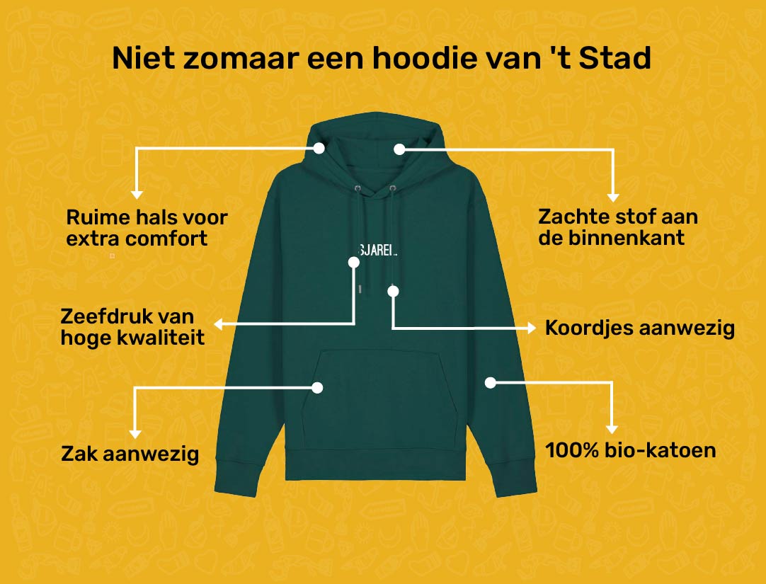 USP card SJAREL Hoodie van KLEIR. 