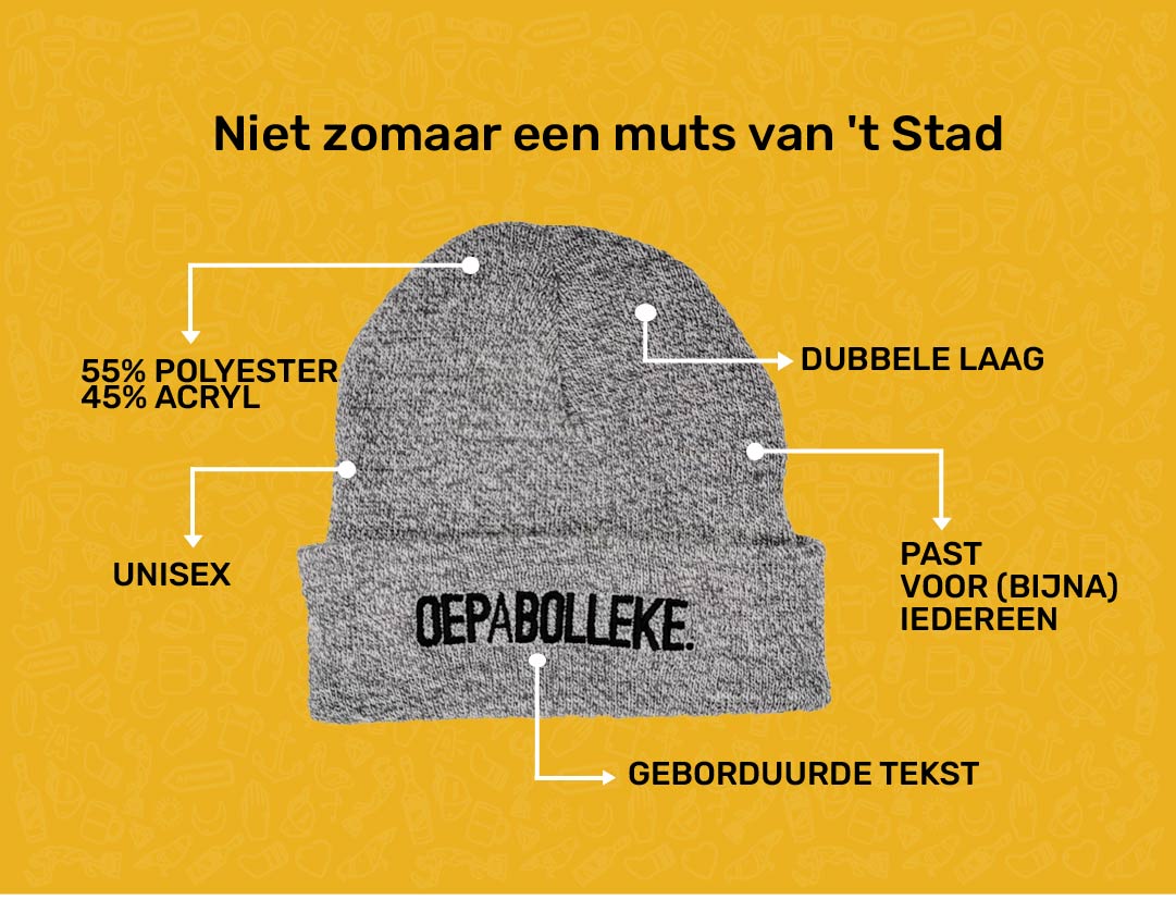 USP card OEPABOLLEKE Muts van KLEIR. 