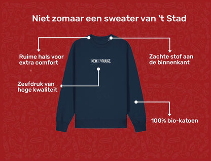 USP card KEMDEVRUUGE Sweater voor volwassenen van KLEIR. 