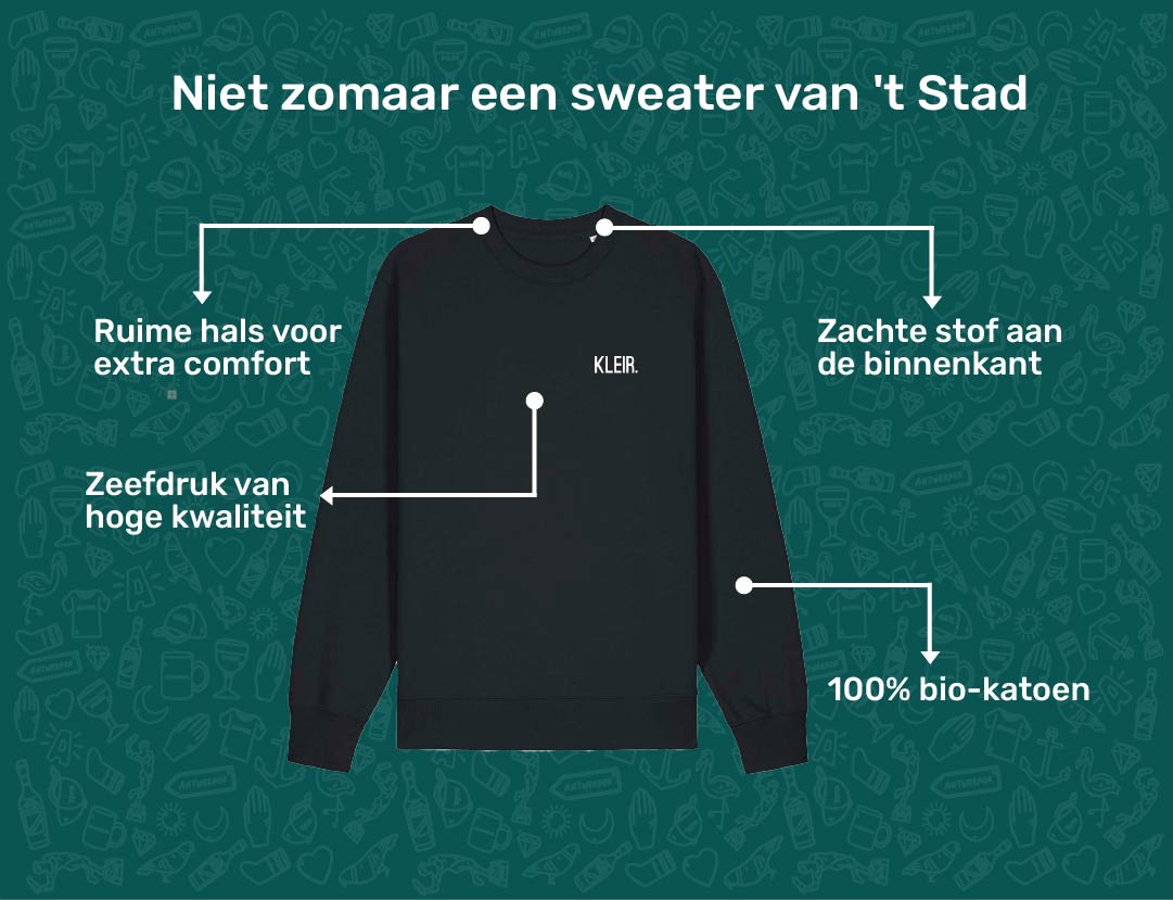 USP card KLEIR Sweater voor volwassenen van KLEIR. 