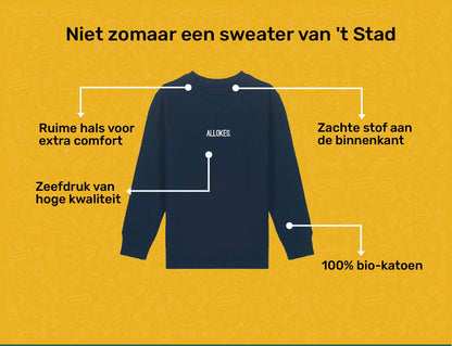USP card ALLOKES Sweater voor kinderen van KLEIR. 