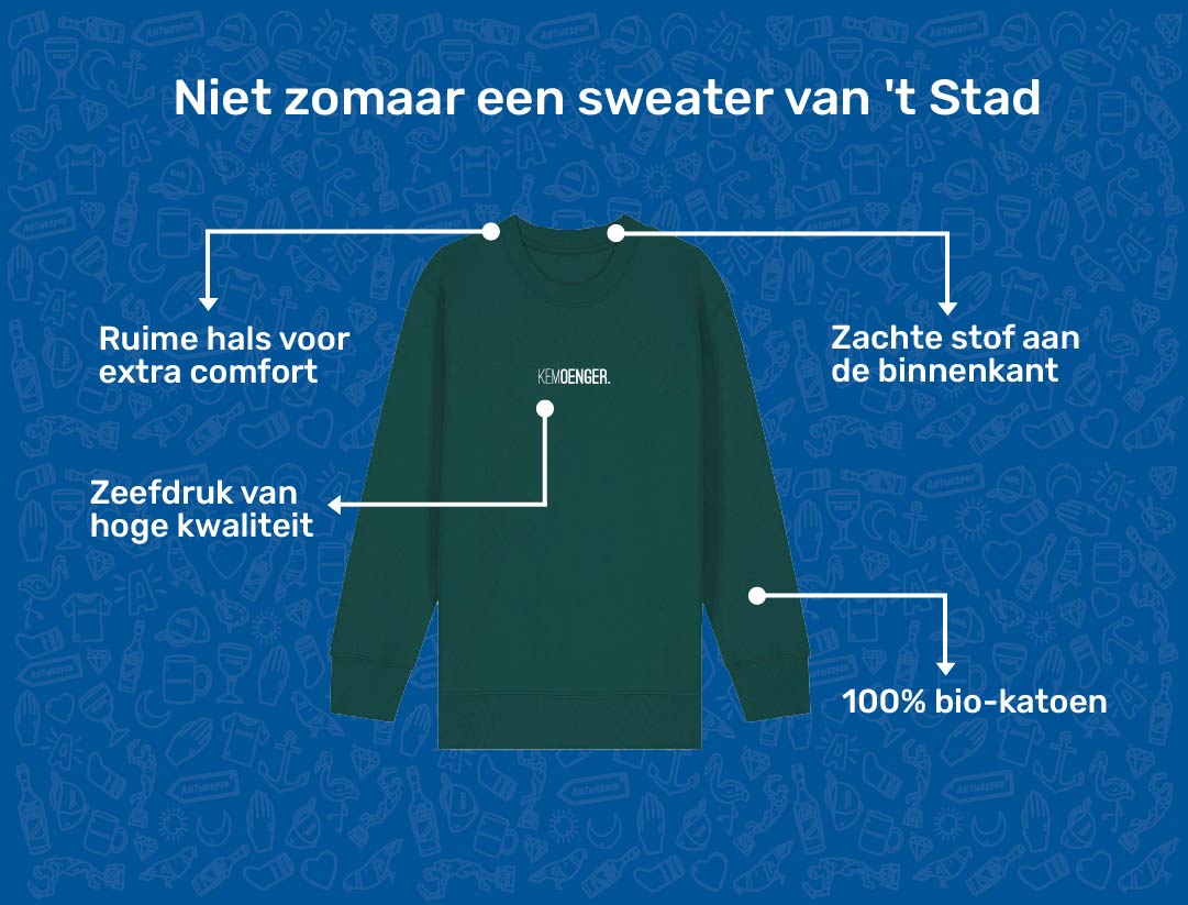 USP card KEMOENGER Sweater voor kinderen van KLEIR. 