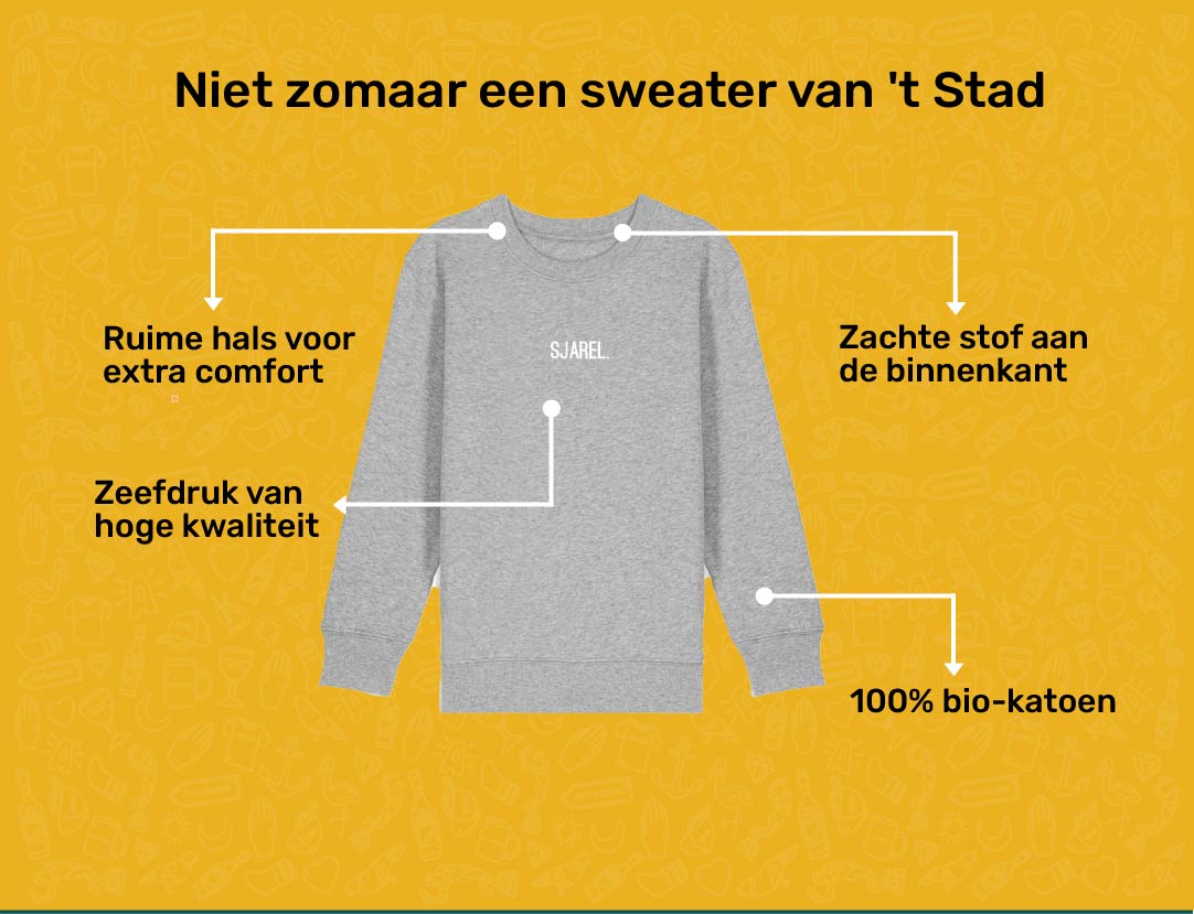 USP card SJAREL Sweater voor kinderen van KLEIR. 