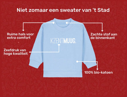 USP card KZENTMUUG Sweater voor baby's van KLEIR. 