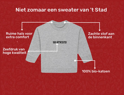 USP card VANANTWERPEN Sweater voor baby's van KLEIR. 