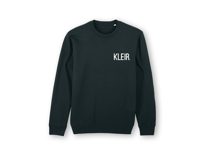 KLEIR. trui zwart unisex