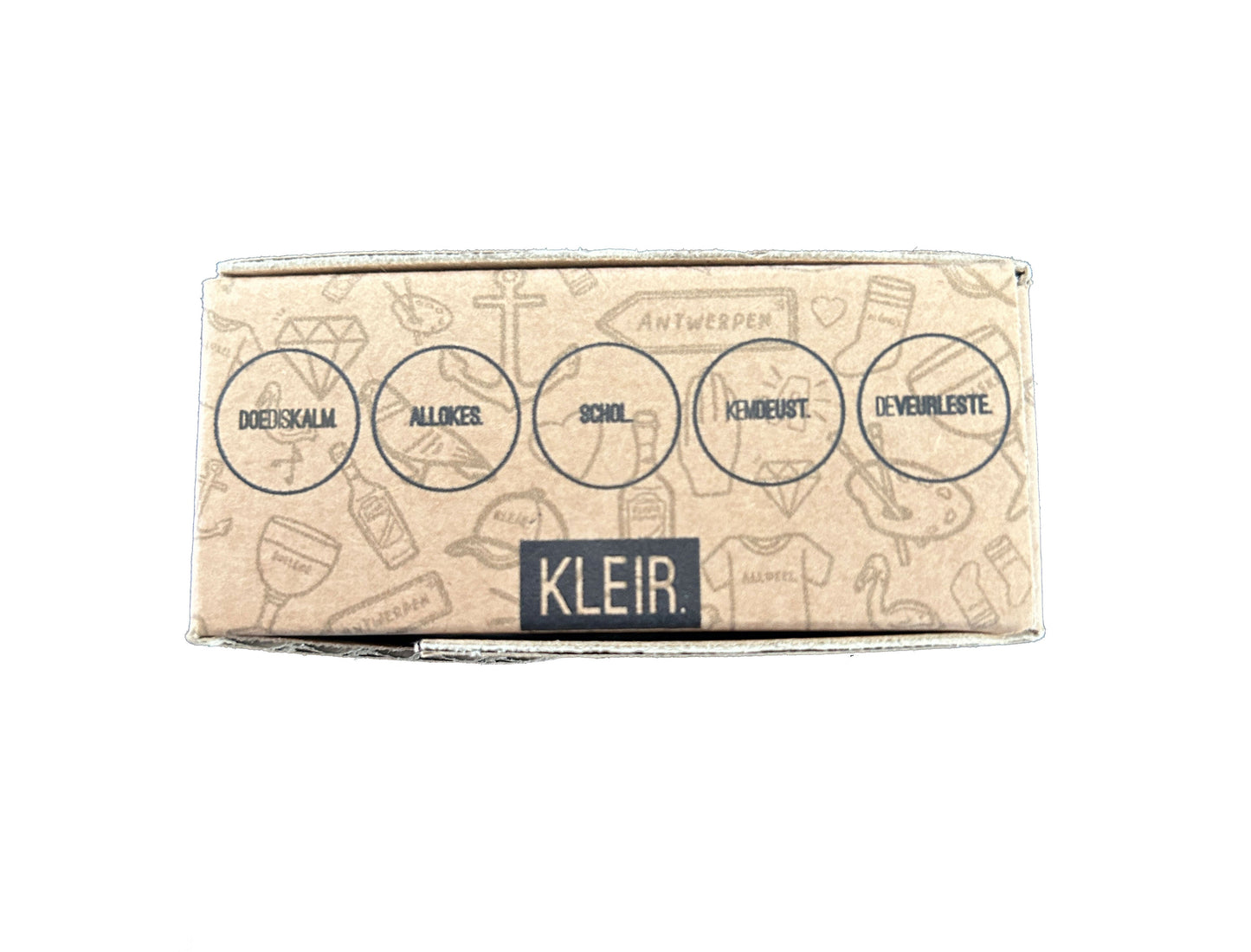 Set van 5 onderzetters
