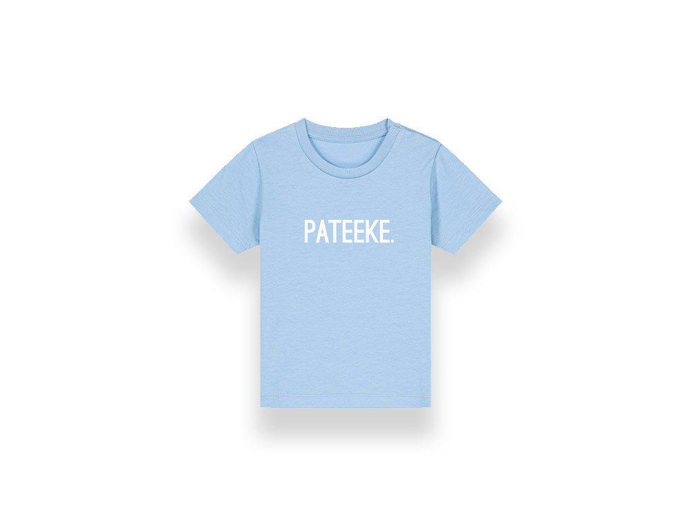 Baby T-shirt • PATEEKE. • Lichtblauw