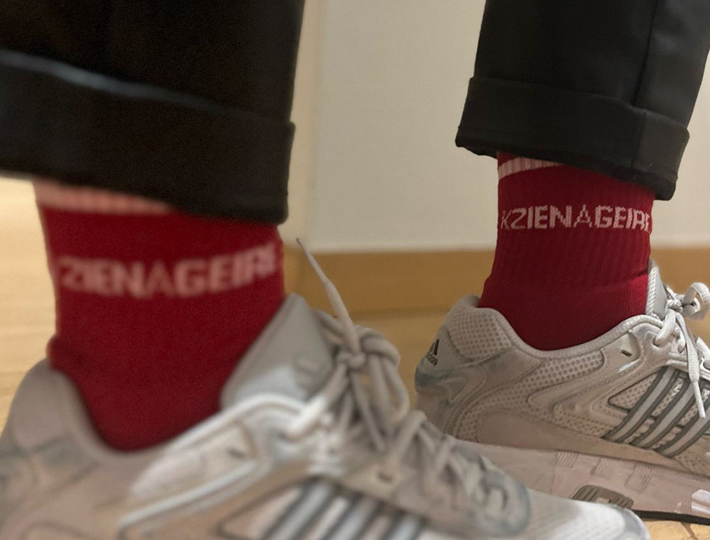 Sokken • KZIENAGEIRE. • Rood