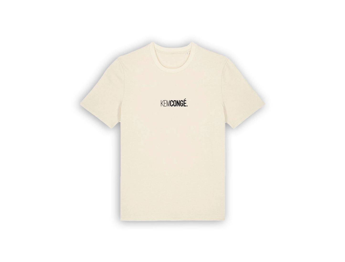 T-shirt • KEMCONGÉ. • Ecru • Unisex