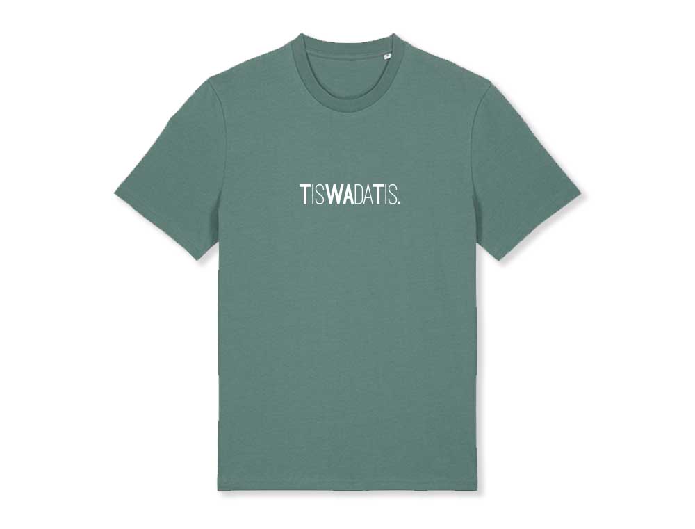 T-shirt • TISWADATIS. • Groen • Unisex • Limited Edition