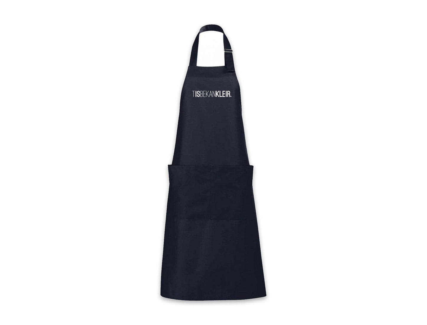 BBQ-schort • Keukenschort • TISBEKANKLEIR. • Zwart