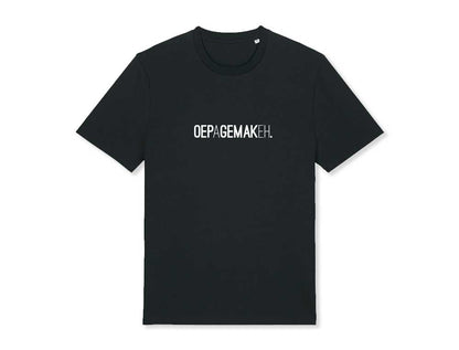 T-shirt • OEPAGEMAKEH. • Zwart • Unisex • Limited Edition