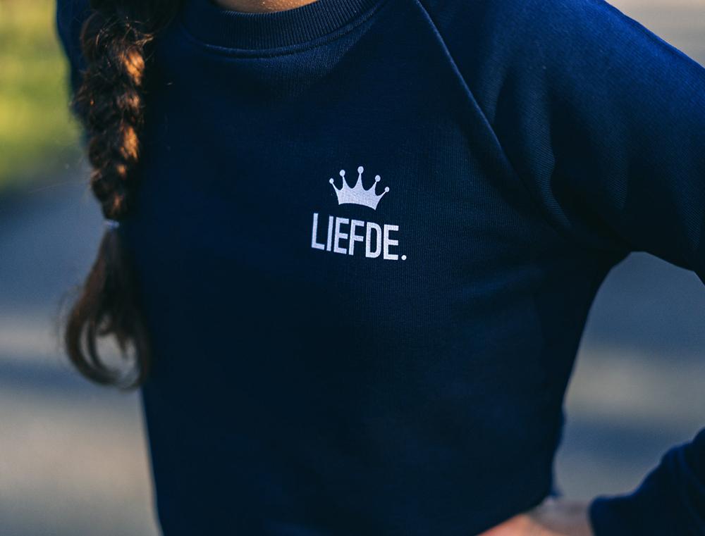 Trui • Koning Liefde • Donkerblauw • Kinderen