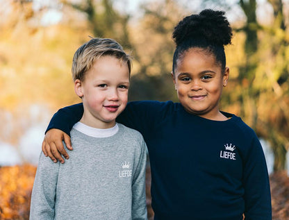 Trui • Koning Liefde • Donkerblauw • Kinderen
