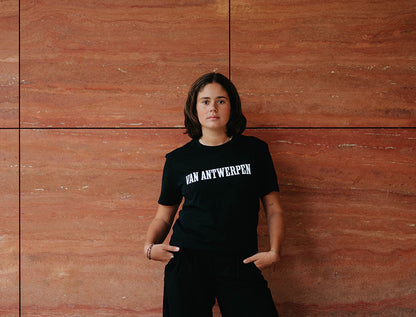 T-shirt • Van Antwerpen • Zwart • Unisex