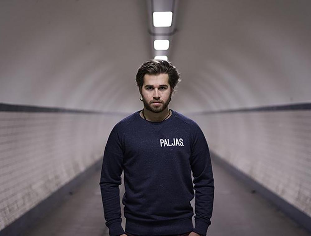 PALJAS. trui blauw mannen