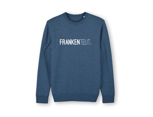 FRANKENTEUT. blauw-grijze trui voor volwassenen