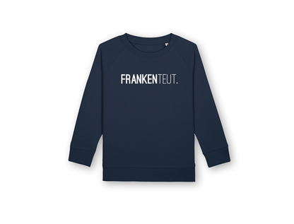 FRANKENTEUT. blauwe trui voor kinderen