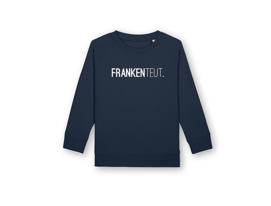 FRANKENTEUT. blauwe trui voor kinderen