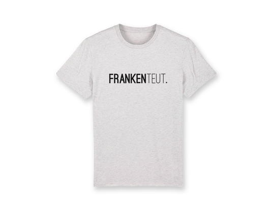 FRANKENTEUT. lichtgrijze unisex T-shirt voor volwassenen van KLEIR.