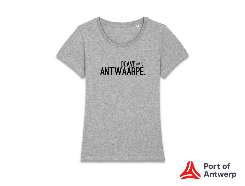 T-shirt • DOAVEVANANTWAARPE. • Grijs • Vrouwen