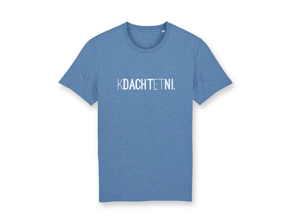 KDACHTETNI. blauw-grijze T-shirt volwassenen