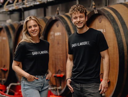 T-shirt • DASNALAKKERSE. • Zwart • Unisex