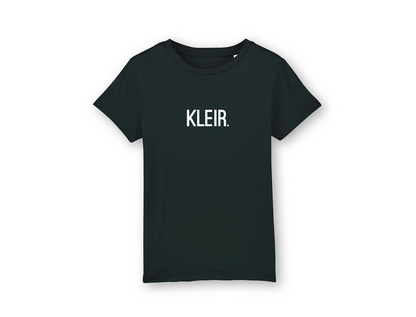 Zwarte T-shirt met opdruk KLEIR.