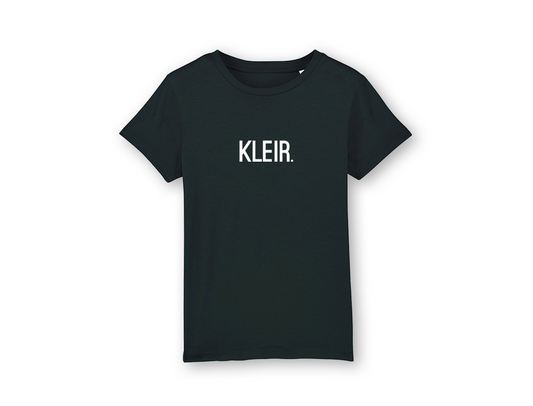 Zwarte T-shirt met opdruk KLEIR.