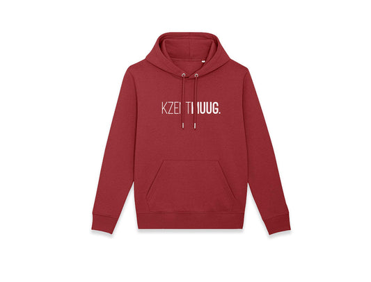 Hoodie • KZENTMUUG. • Rood • Unisex