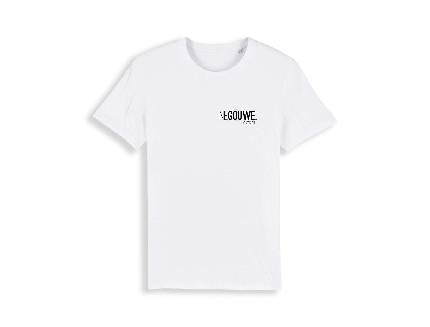 T-shirt • NEGOUWE VANTSTAD. • Wit • Unisex