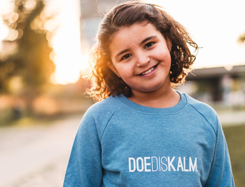 Trui DOEDISKALM. kinderen lichtblauw KLEIR.