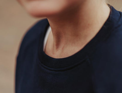 FRANKENTEUT. blauwe trui voor kinderen