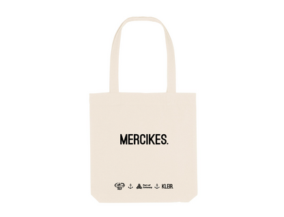 MERCIKES. natural totebag - samenwerking KLEIR., Port of Antwerp en Mercy Ships