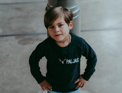 Trui PALJAS. Grijs Kinderen