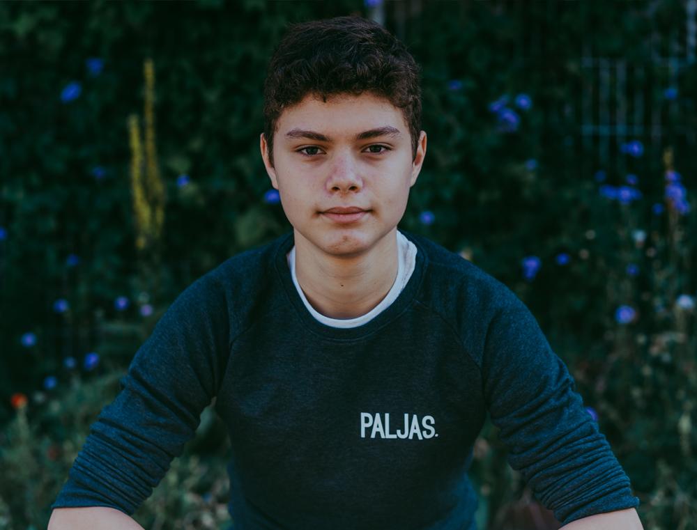 Trui PALJAS. Grijs Kinderen